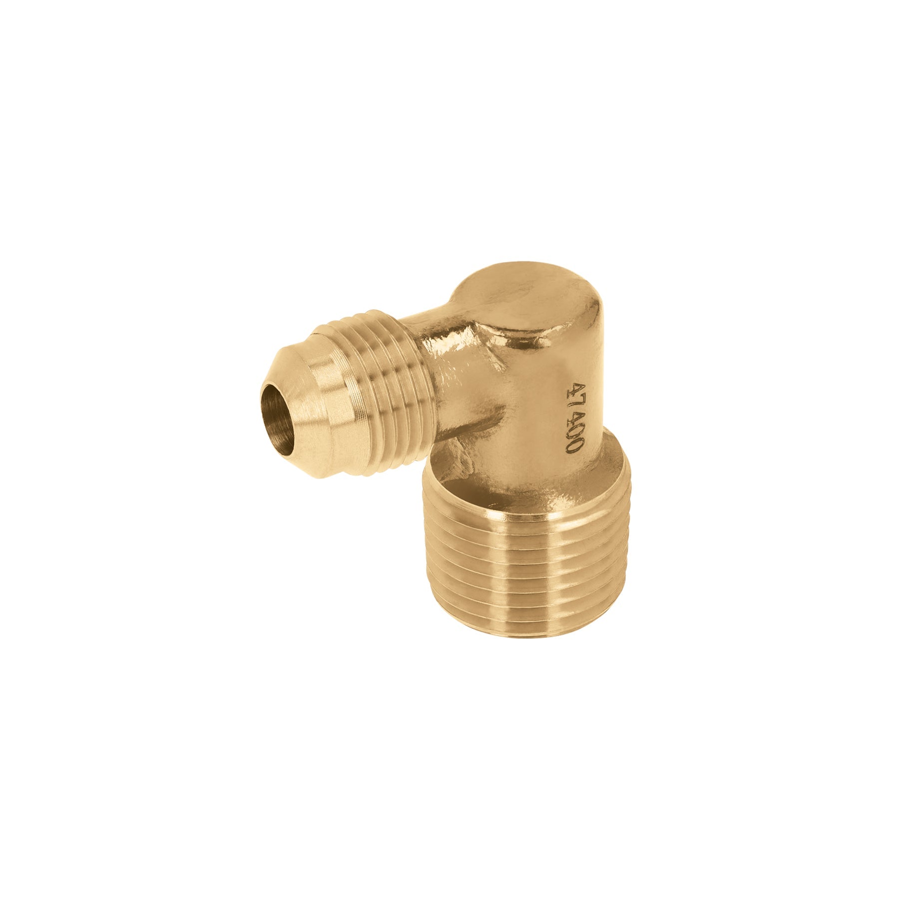Codo terminal a 90¡ de laton 3/8 x 1/2', Foset