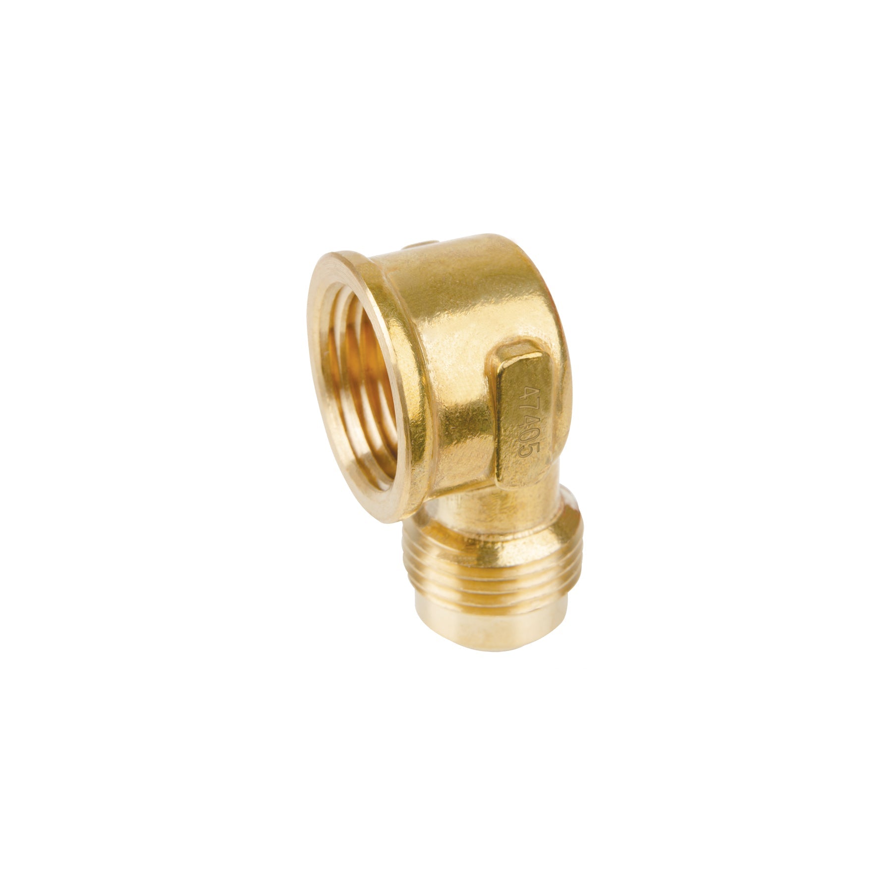 Codo para estufa a 90° de laton de 1/2 x 1/2', Foset