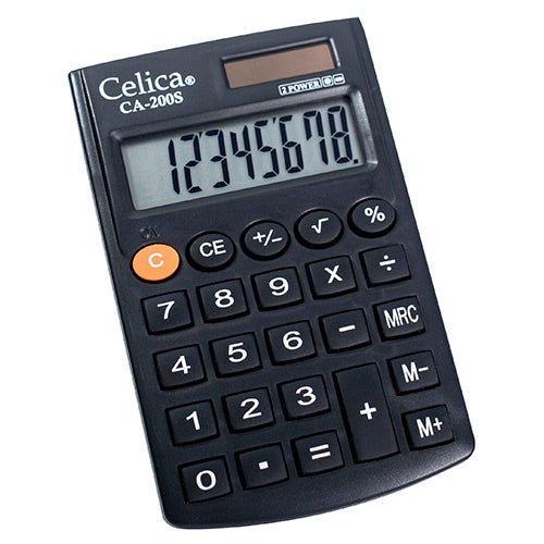 CELICA - CALCULADORA CELICA BOLSILLO 8 DIGITOS C/CARTERA