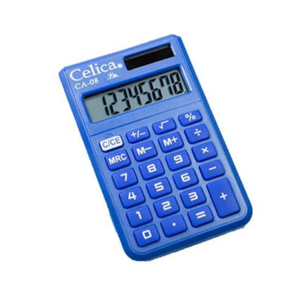 CELICA - Calculadora Celica Bolsillo 8 Dígitos Color Azul