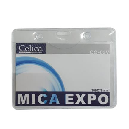 CELICA - MICA P/GAFETE CELICA HORIZONTAL 105X70MM TRANSP C/10 PIEZAS