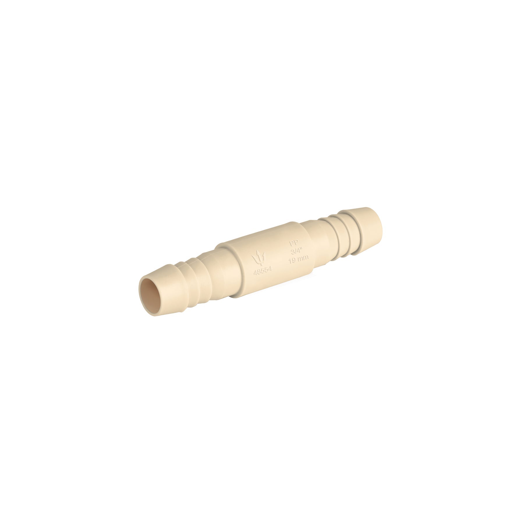 Cople insercion de 3/4' de polipropileno, Foset