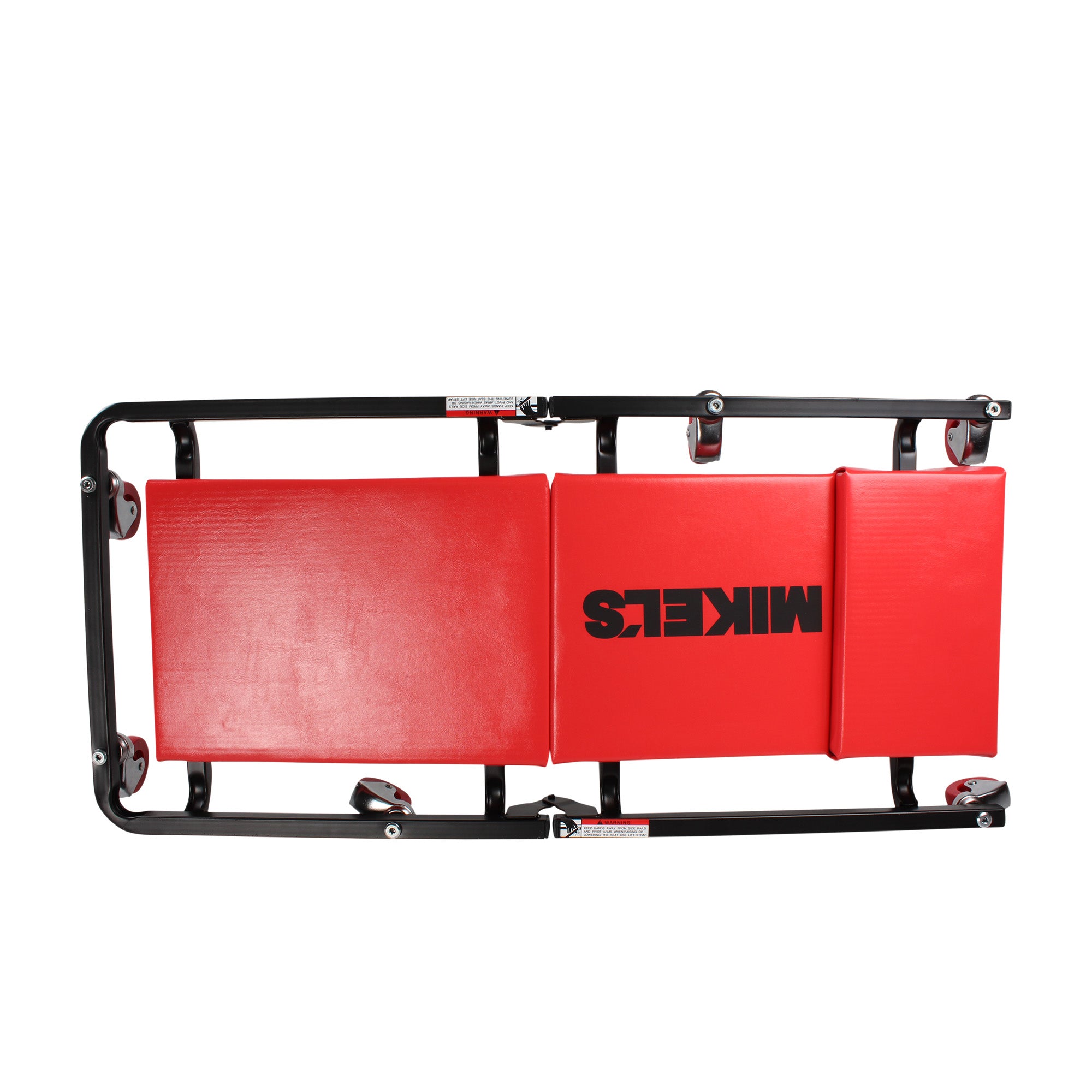 Cama acolchonada plegable con 6 ruedas giratorias (36" largo)