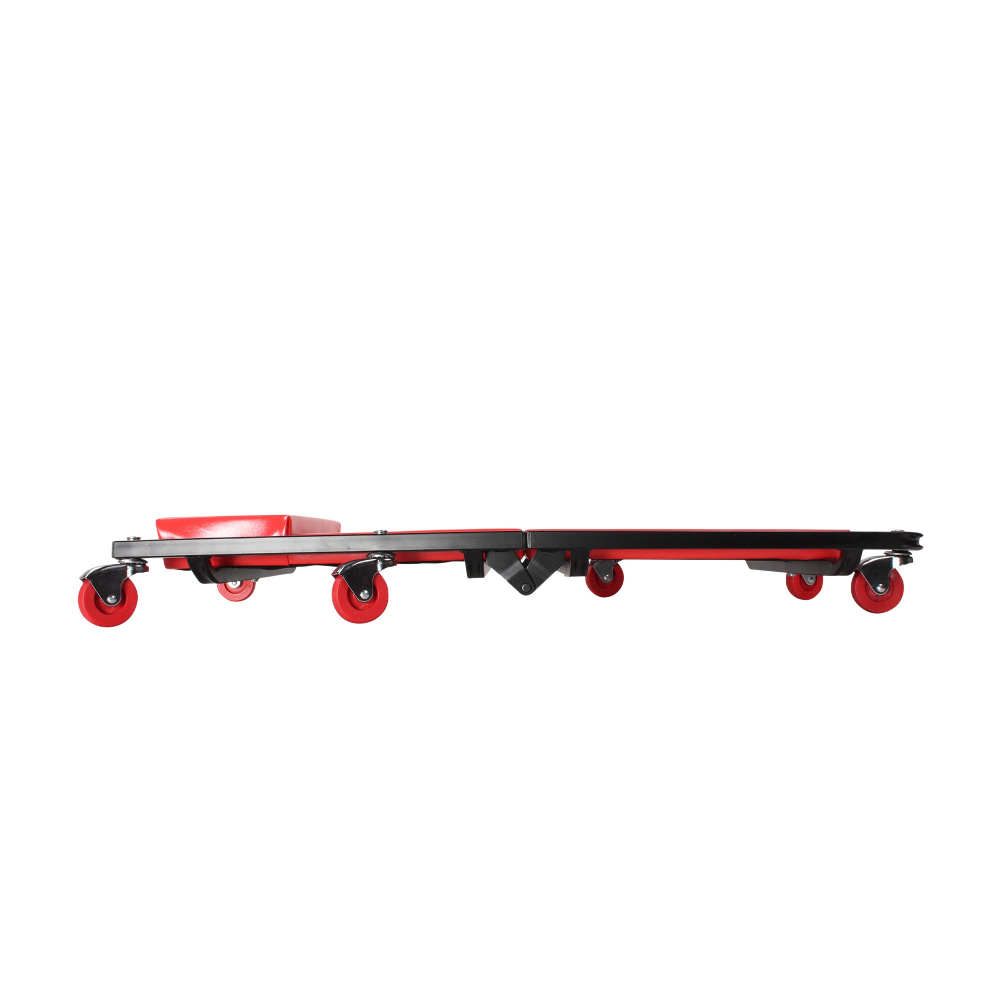 Cama acolchonada plegable con 6 ruedas giratorias (36" largo)