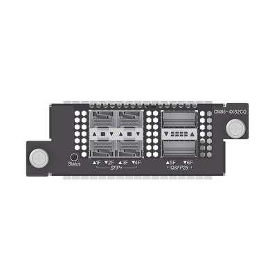 RUIJIE - Tarjeta de Expiación para RG-CS85 series switch, 4 puertos SFP+ 10G y 2 puertos QSFP28 100G