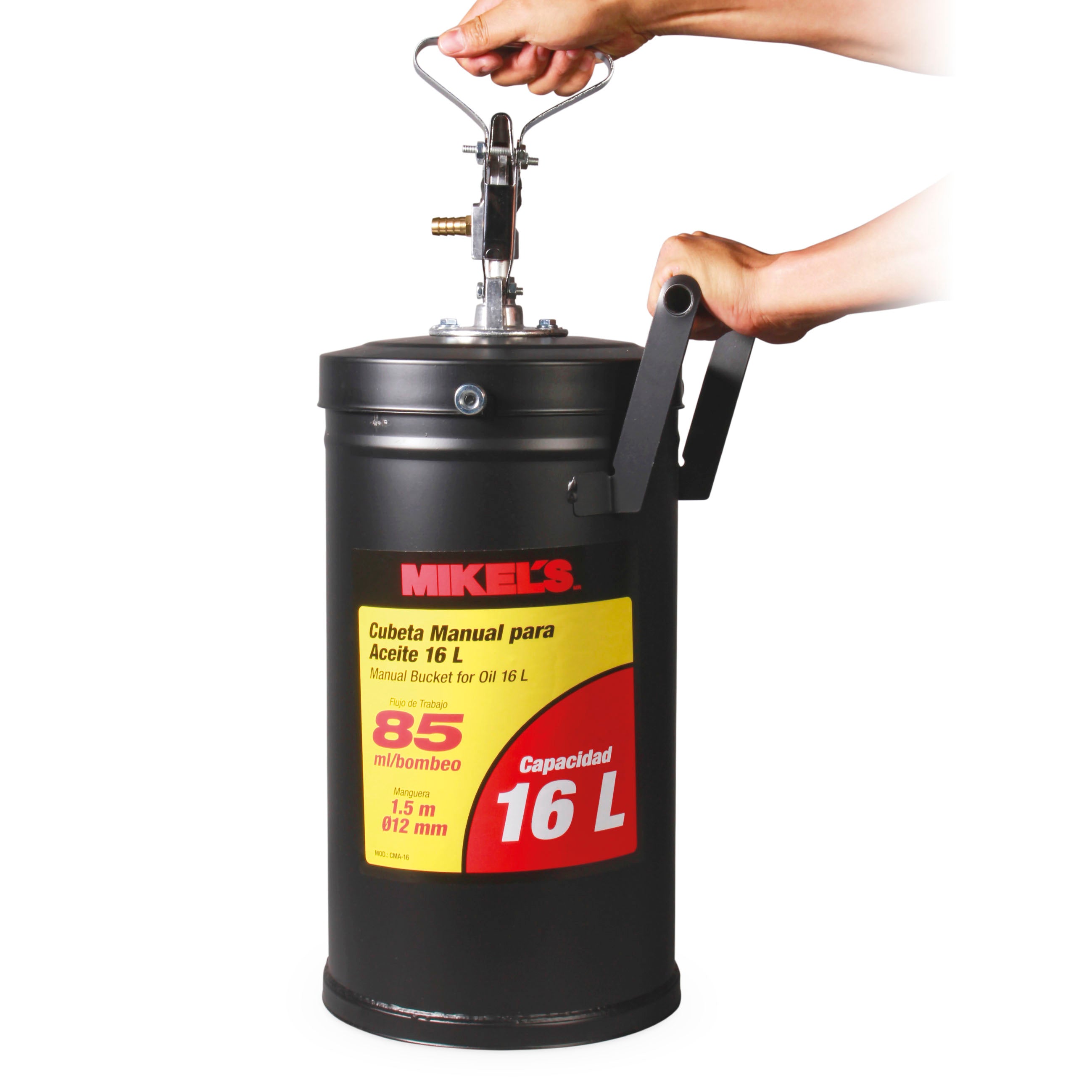 Cubeta manual para aceite (16 lts)