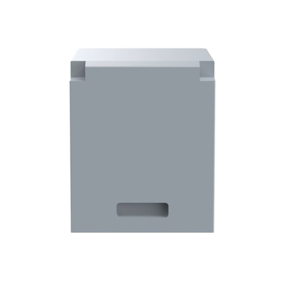 PANDUIT - Módulo de Tapa Ciega (Inserto Ciego), Mini-Com, Color Gris, 1 Pieza