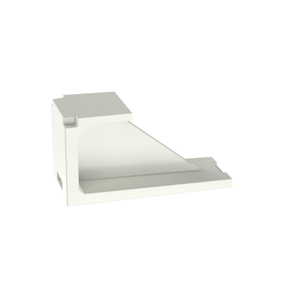 PANDUIT - Módulo de Tapa Ciega (Inserto Ciego), Mini-Com, Color Blanco Mate, 1 Pieza