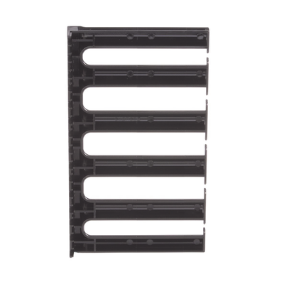 PANDUIT - Dedos Administradores con Control de Radio de Curvatura, 5 in de Profundidad, 5 UR, Color Negro