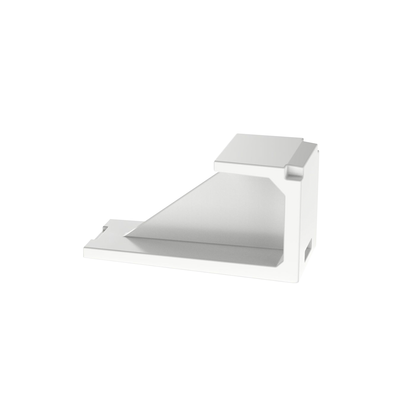 PANDUIT - Módulo de Tapa Ciega (Inserto Ciego), Mini-Com, Color Blanco, 1 Pieza