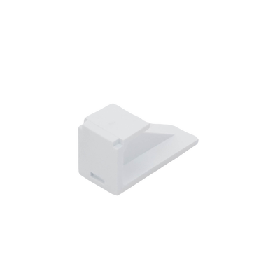 PANDUIT - Módulo de Tapa Ciega (Inserto Ciego), Mini-Com, Color Blanco, 1 Pieza