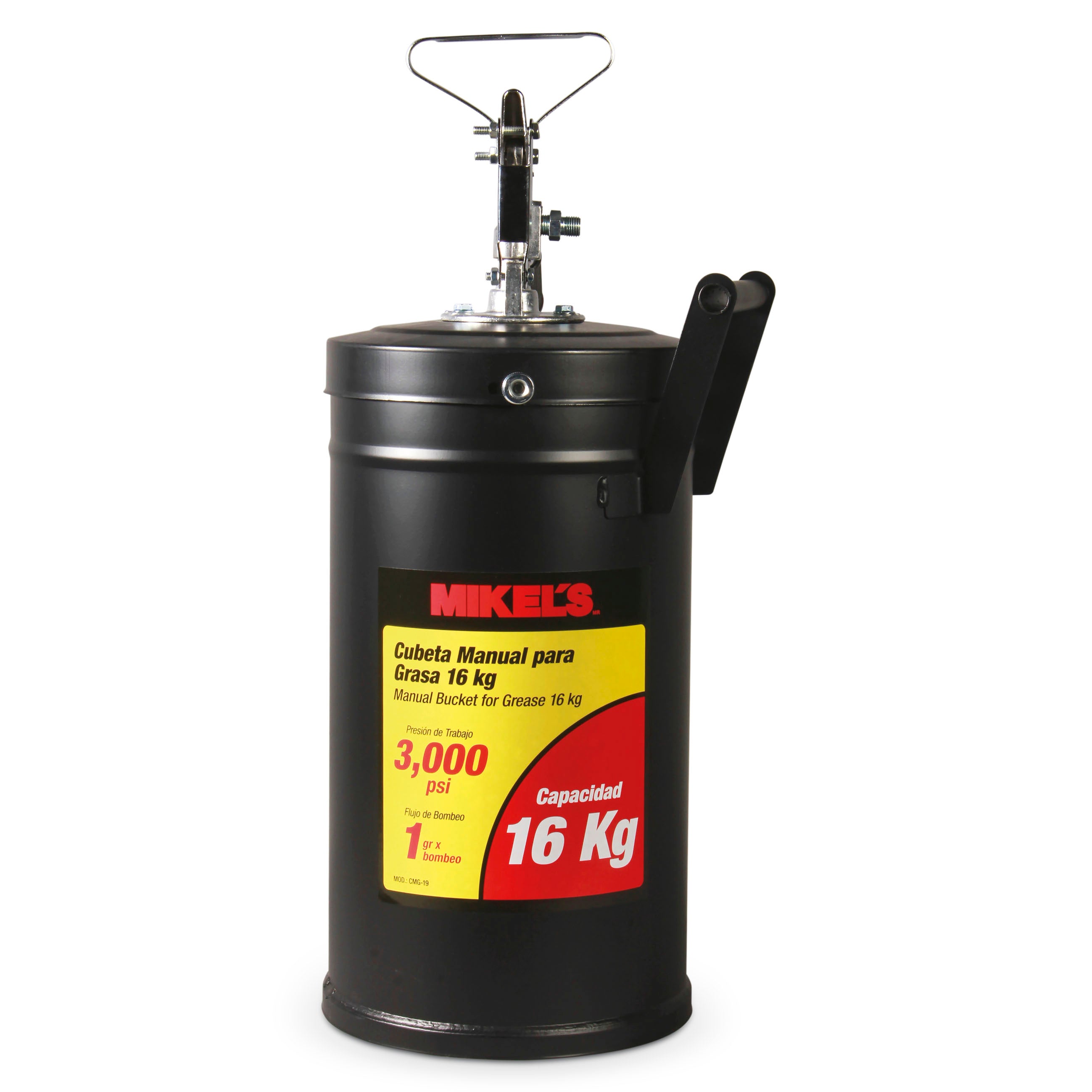 Cubeta manual para grasa (16 kgs)