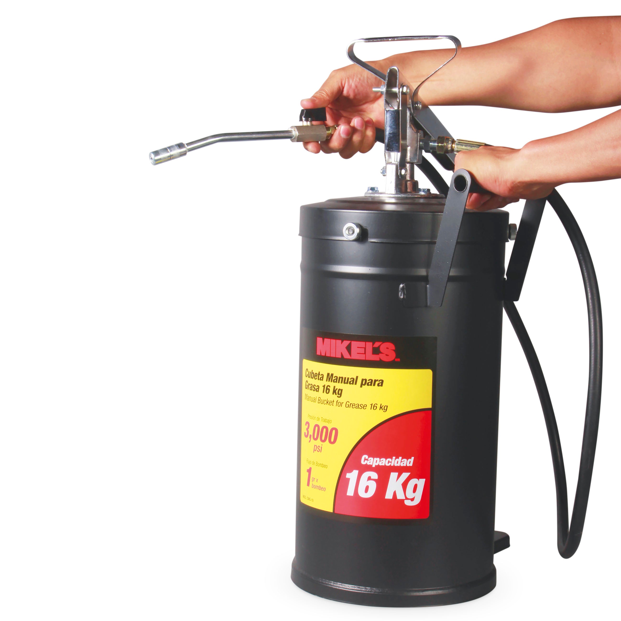 Cubeta manual para grasa (16 kgs)