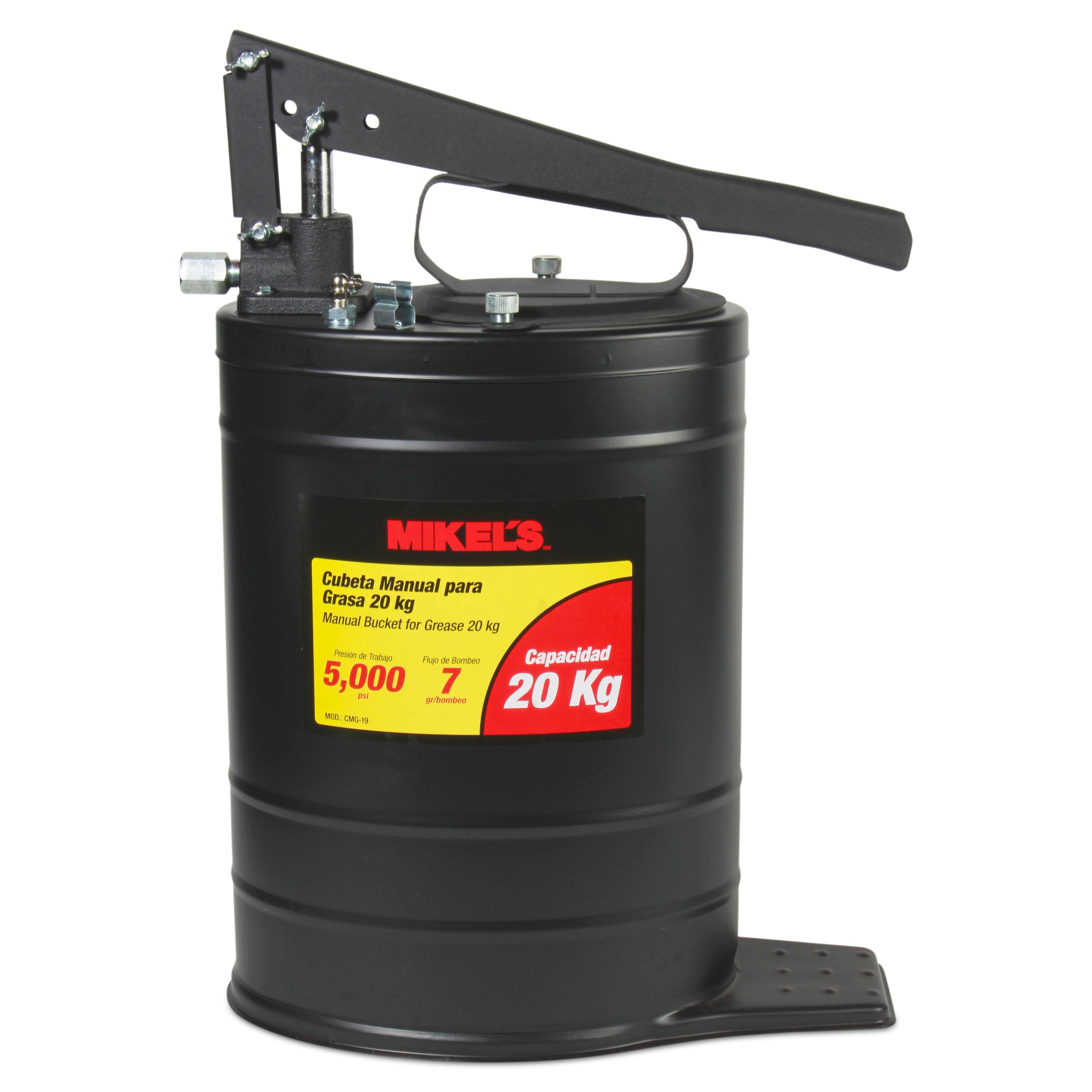 Cubeta manual para grasa (20 kgs)