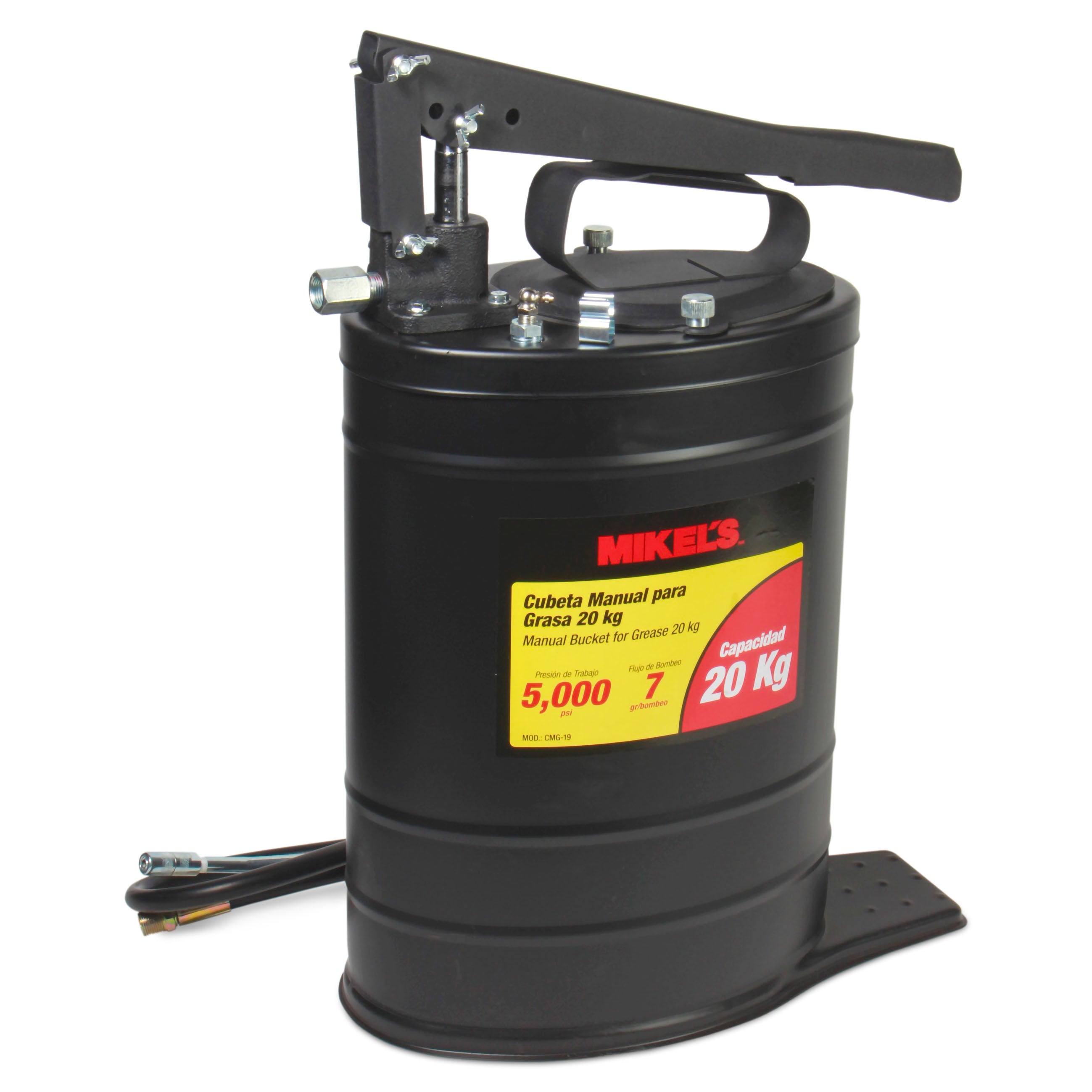 Cubeta manual para grasa (20 kgs)