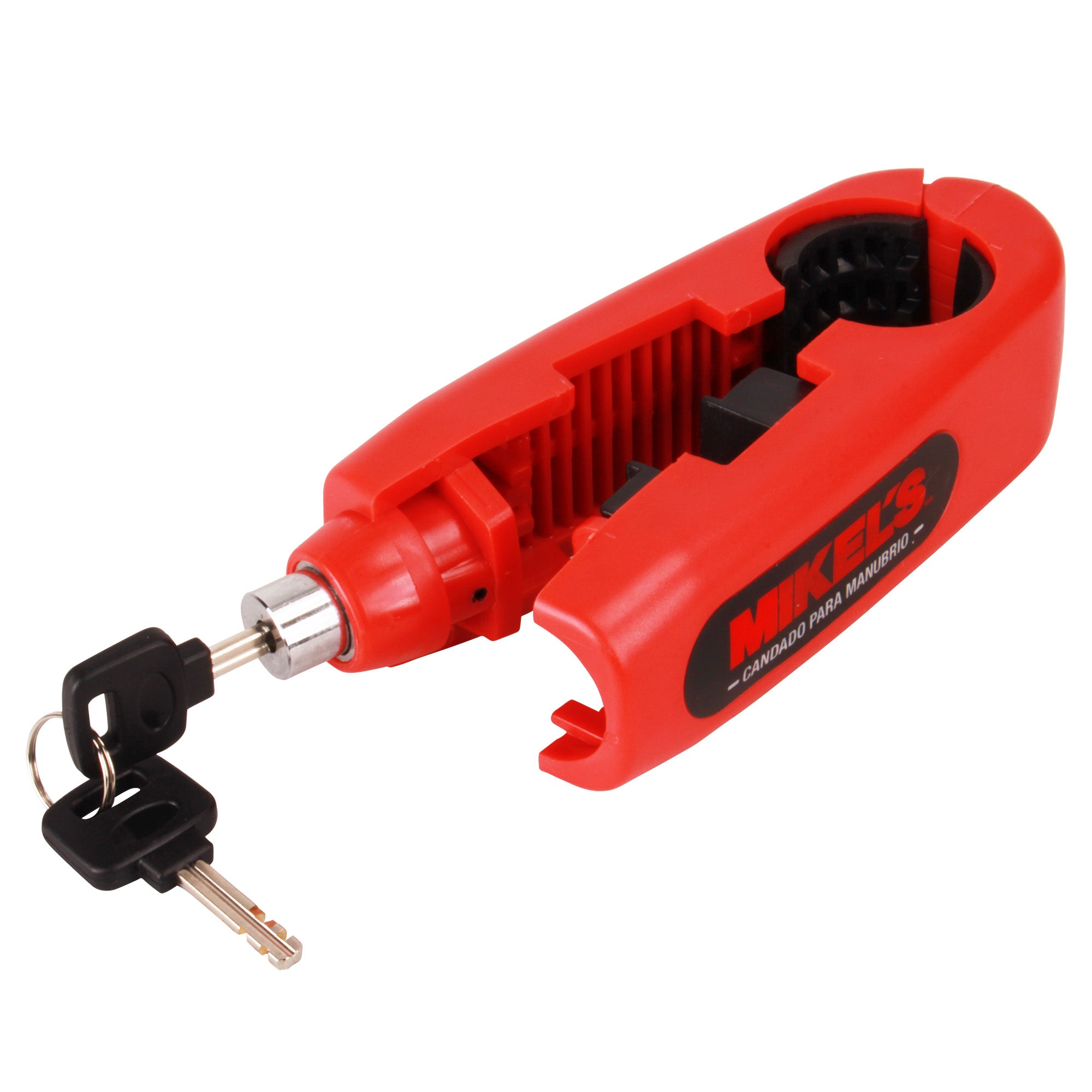 Candado para manubrio de motocicleta