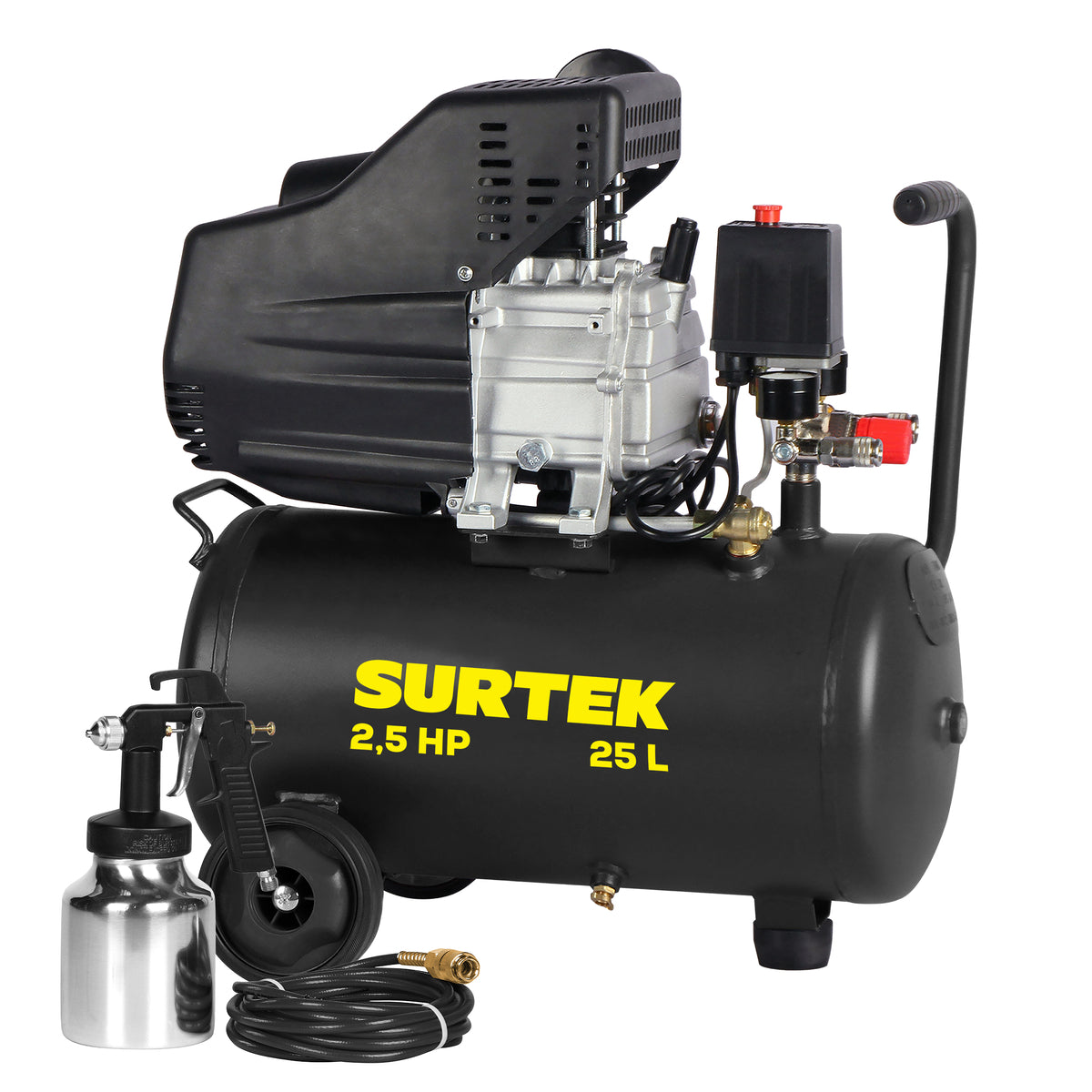 Surtek - Comp d/aire lub 25L 2.5HP kit