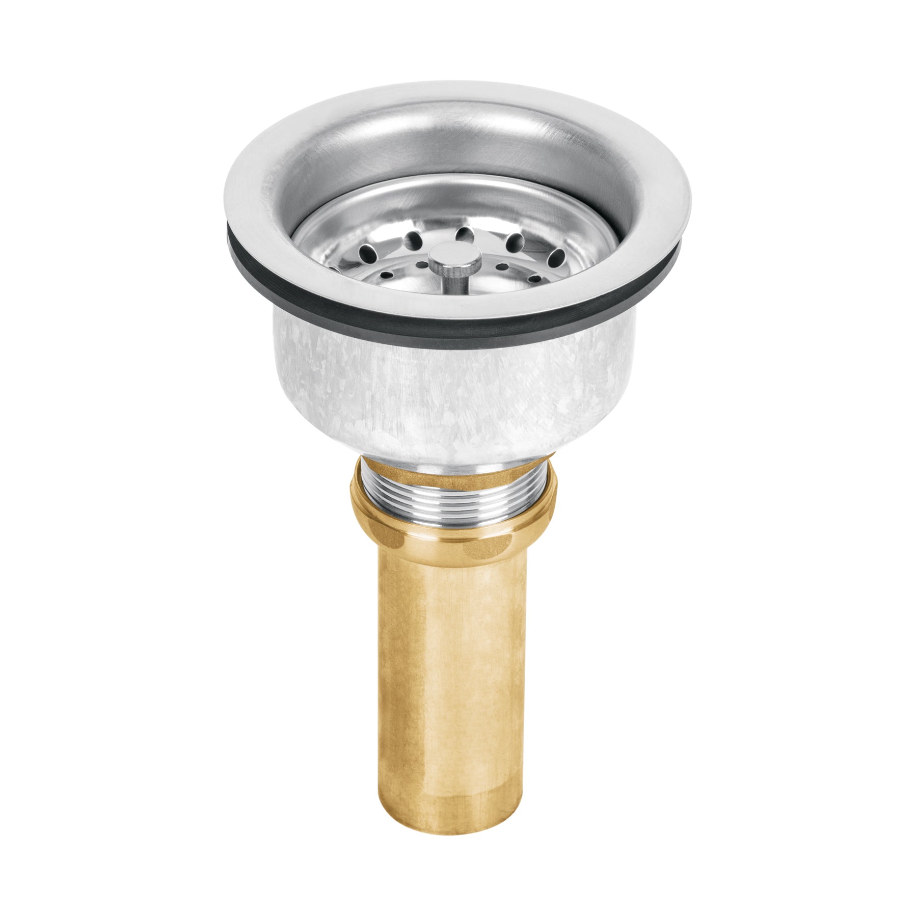 Contracanasta 3-1/2' inox, instalafacil, cpo profundo, Foset