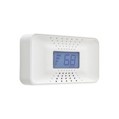 FIRST ALERT - Alarma de monóxido de carbono (CO) con batería de 10 años y display digital de temperatura