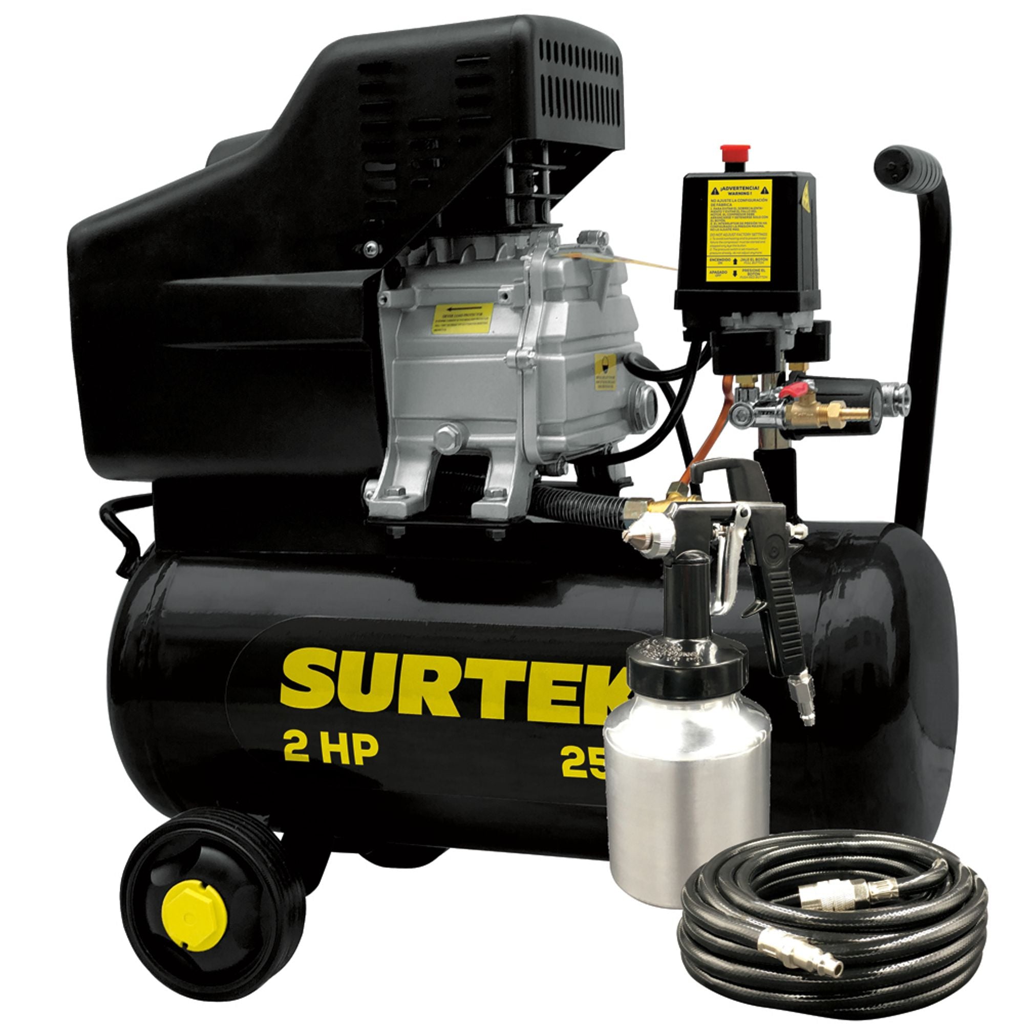 Surtek - Comp d/aire lub 25L 2HP p-m