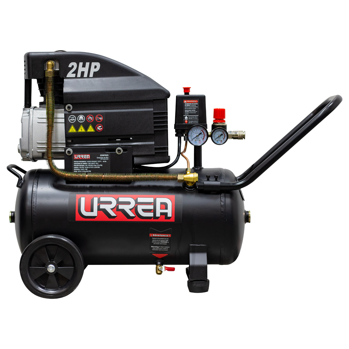 Urrea - Comp d/aire lub 25L 2HP