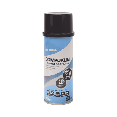 SILIMEX - Limpiador desengrasante en aerosol dielectrico, para tarjetas electrónicas y circuitos, bote 454 ml