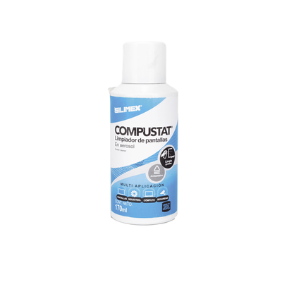 SILIMEX - Limpiador de Pantallas y Cámaras, Protector Anti-Estático en Aerosol, con Protección Contra Rayos UV, Repelente de Polvo, 170 ml
