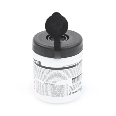 SILIMEX - Toallas húmedas antibacteriales, para limpieza de gabinetes, equipos de cómputo, audio, vídeo y telefonía, 30 piezas