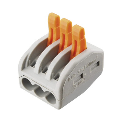 EPCOM POWERLINE - Conector Compacto para 1 Cable de Entrada 2 Cables de Salida / Cables Compatibles 12AWG-28AWG