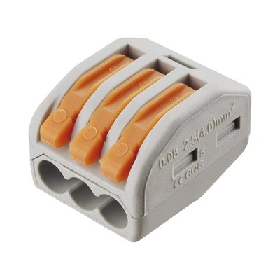 EPCOM POWERLINE - Conector Compacto para 1 Cable de Entrada 2 Cables de Salida / Cables Compatibles 12AWG-28AWG