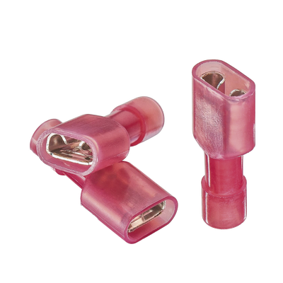 EPCOM POWERLINE - Terminal hembra aislada completa / Baterías con terminal macho F1 / para cables 22-16 AWG / Paquete de 25 piezas