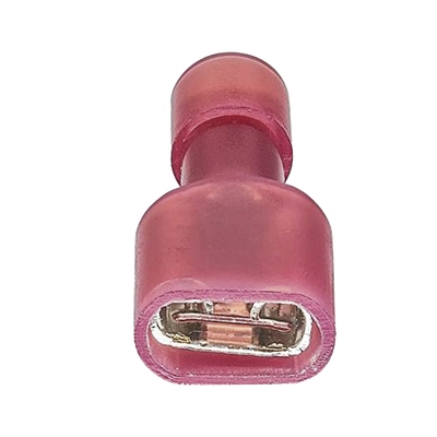 EPCOM POWERLINE - Terminal hembra aislada completa / Baterías con terminal macho F1 / para cables 22-16 AWG / Paquete de 25 piezas