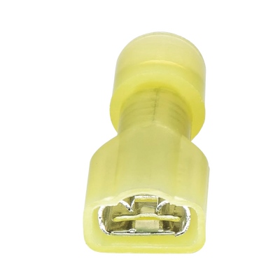 EPCOM POWERLINE - Terminal hembra aislada completa / para cables 12-10 AWG / Para baterías con terminal F1 / Paquete de 25 piezas