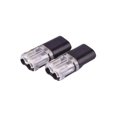 EPCOM POWERLINE - Bolsa con 25 conectores / Enchufables / Para 2 cables / compatibles en calibre 22 al 18 AWG