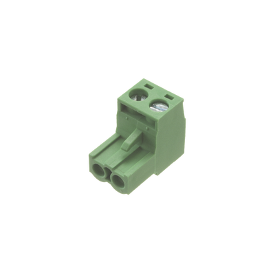 EPCOM POWERLINE - Conector terminal de alimentación de 2 pines en color verde (EPO)