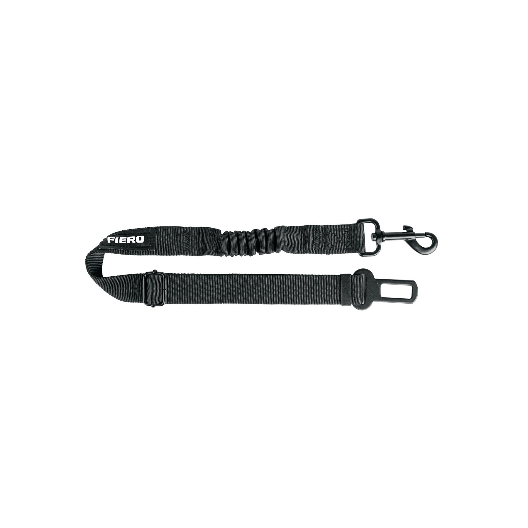 Correa de perro para cinturon de seguridad 90cm, FIERO