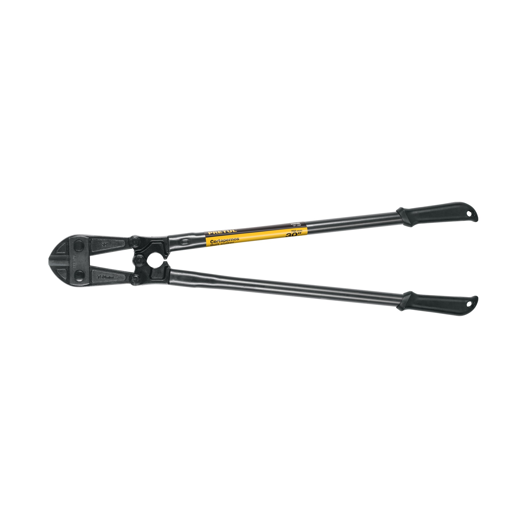 Cortapernos 30', mango tubular, PRETUL