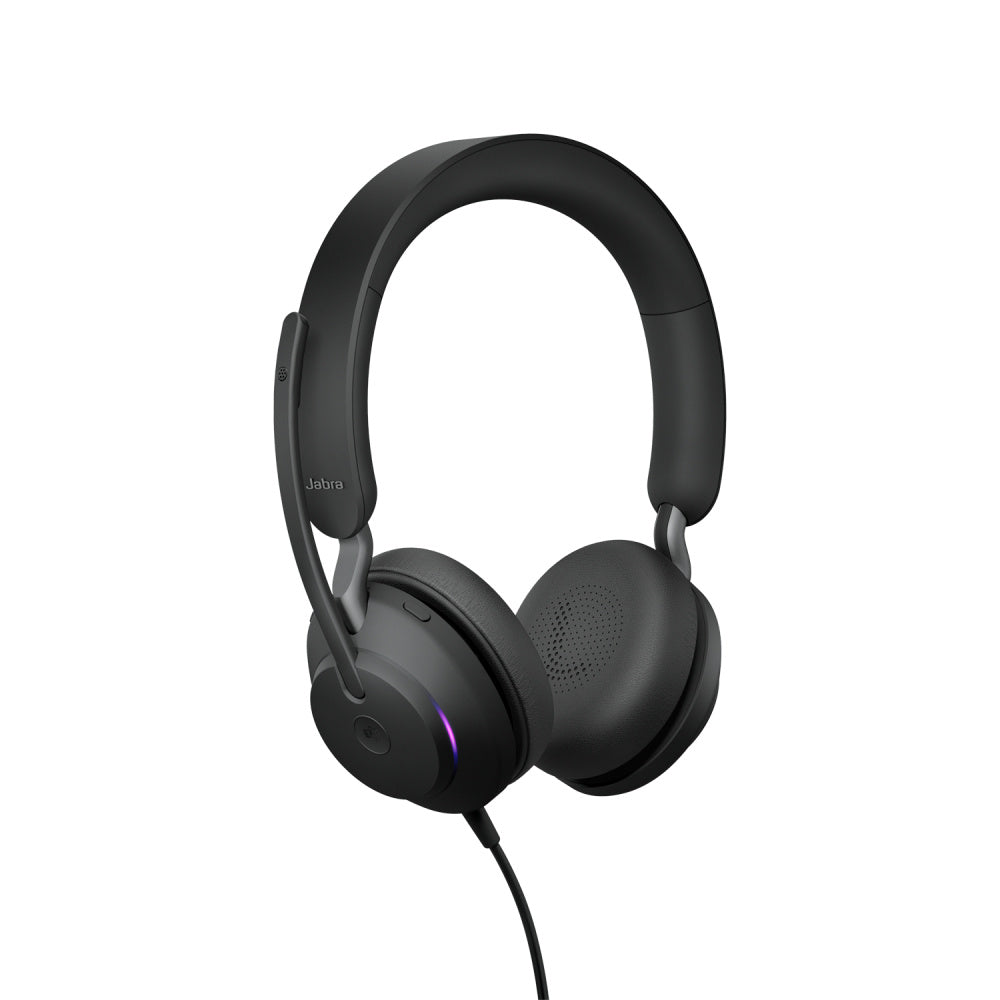 JABRA - Jabra Evolve 2 40 SE,  Auricular mono versión UC con aislamiento de ruido, conexión USB-A y indicador de ocupado (Busylight) (24189-899-999)