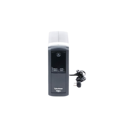 CYBERPOWER - UPS de 1350 VA/815 W, Topología Línea Interactiva, Entrada 120 Vca NEMA 5-15P, Tipo Mini Torre, Con 10 Tomas NEMA 5-15R
