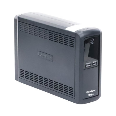 CYBERPOWER - UPS de 1350 VA/815 W, Topología Línea Interactiva, Entrada 120 Vca NEMA 5-15P, Tipo Mini Torre, Con 10 Tomas NEMA 5-15R