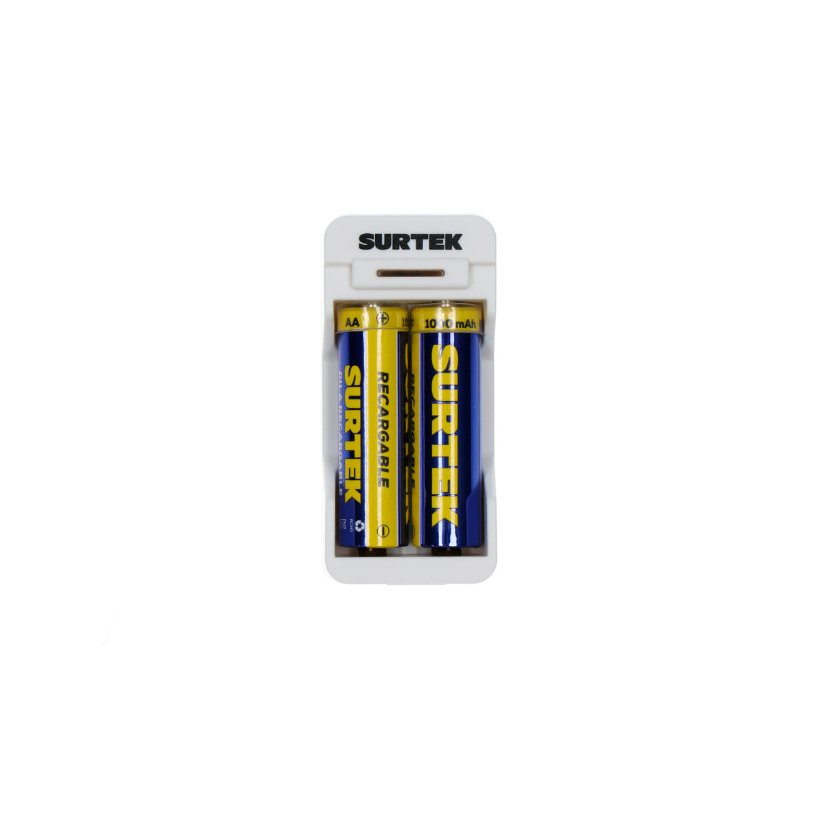 Surtek - Cargador AAA, AA, 2 pilas AA