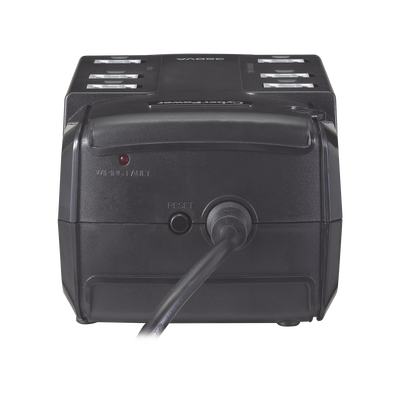 CYBERPOWER - UPS de 350 VA/255 W, Topología Standby, Entrada 120 Vca NEMA 5-15P, Tipo Gabinete Compacto, Con 6 Tomas NEMA 5-15R