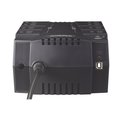 CYBERPOWER - UPS de 425 VA/255 W, Topología Standby, Entrada 120 Vca NEMA 5-15P, Tipo Gabinete Compacto, Con 8 Tomas NEMA 5-15R