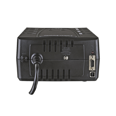 CYBERPOWER - UPS de 825 VA/450 W, Topología Línea Interactiva, Entrada 120 Vca NEMA 5-15P, Tipo Gabinete Compacto, Con 8 Tomas NEMA 5-15R
