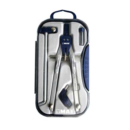 MAE - COMPAS MAE DE PRECISION PREMIUM C/ACCESORIOS