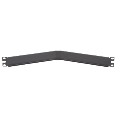 PANDUIT - Tapa Ciega Para Rack Estándar de 19in, Angulado, de Acero, 1UR, Color Negro