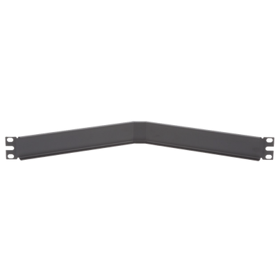 PANDUIT - Tapa Ciega Para Rack Estándar de 19in, Angulado, de Acero, 1UR, Color Negro