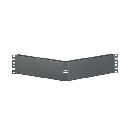PANDUIT - Tapa Ciega Para Rack Estándar de 19in, Angulado, de Acero, 2UR, Color Negro