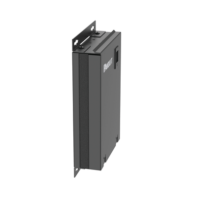 PANDUIT - Punto de Consolidación de 12 Puertos Mini-Com, Instalación en Piso, Pared o Techo, Fabricado en Acero, Color Negro