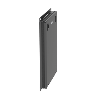 PANDUIT - Punto de Consolidación Para 24 Puertos, Con Espacio Para 1 UR, Instalación en Piso, Pared o Techo, Fabricado en Acero, Color Negro